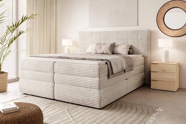 Boxspring postel Amber 160x200 I Lumax nábytek