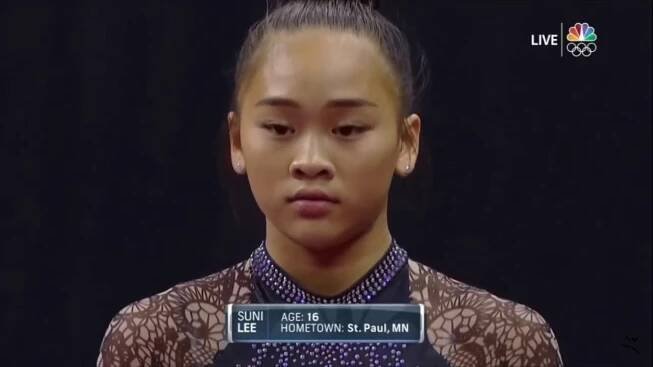 Sunisa Lee AA Day 2 US Gymnastics Championships 2019