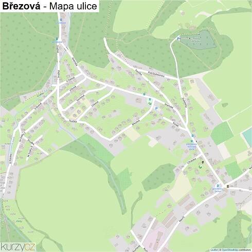 Březová - mapy | Kurzy.cz