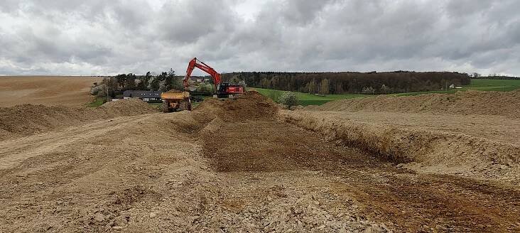 Stavbaři na Rokycansku jedou naplno. Napojení na dálnici bude hotové dříve