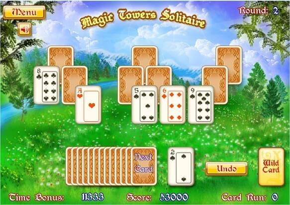 Magic Towers Solitaire - hry.seznam.cz