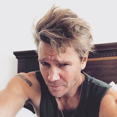 Chad Michael Murray in a selfie.