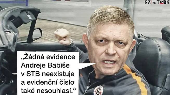 TMBK: Slováci očistili Babiše od „cejchu estébáka“. Do věci se vkládá Fico