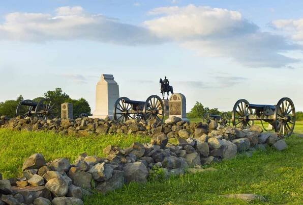Cannons at Gettysburg National Military Park