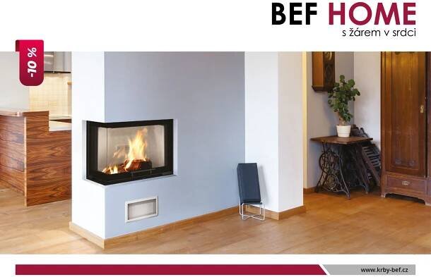 Buďte připraveni: Výkonné teplovzdušné krby BeF Home za bezkonkurenční ceny | builder