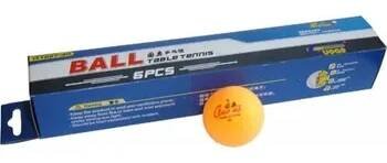 Pingpongový míček MÍČKY STOLNÍ TENIS 6KS 40MM HR35625