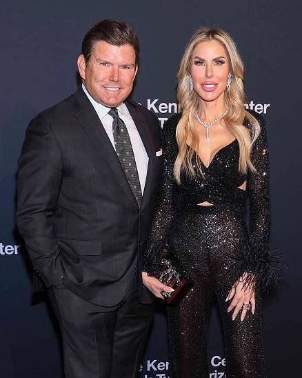 Bret Baier and his wife Amy attend the 24th Annual Mark Twain Prize For American Humor at The Kennedy Center on March 19, 2023.