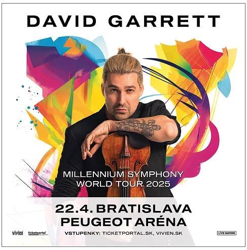Huslový virtuóz David Garrett: To, že hrám na husle, neznamená, že počúvam len Bacha a Beethovena | Rádio Expres