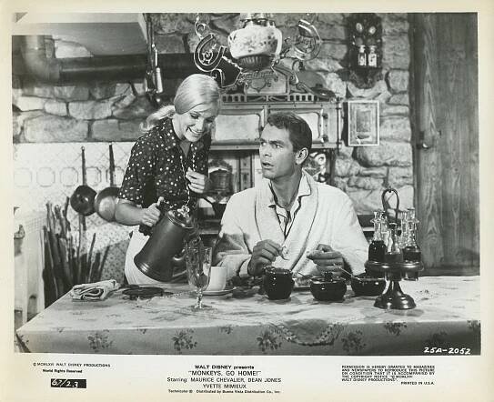 Monkeys, Go Home! - Fotosky - Yvette Mimieux, Dean Jones