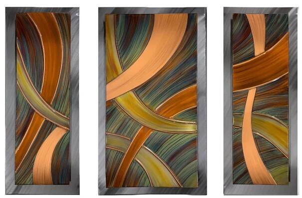 Float Panel Triptych