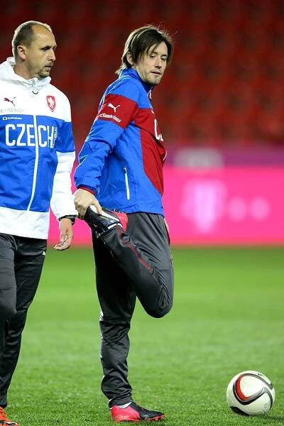 FOTO, VIDEO: Tiskovky a trénink české reprezentace před Lotyšskem | FOTBAL.CZ