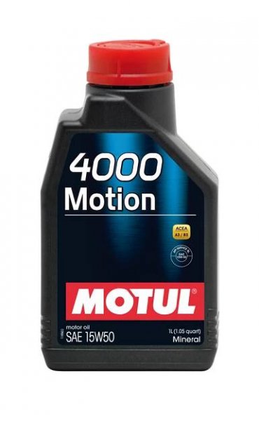 MOTUL 4000 MOTION 15W50 | Auto Design