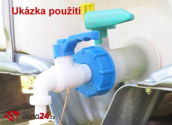 Výpustný kohout na IBC nádrž 1/2 | Dilna24.cz