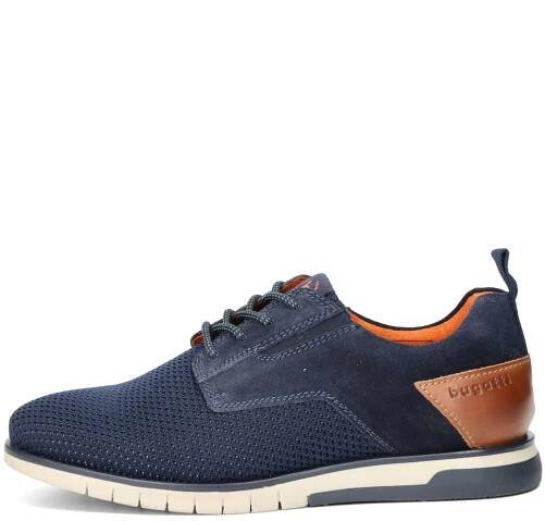Bugatti pánské komfortní polobotky - tmavomodré | Robel.shoes
