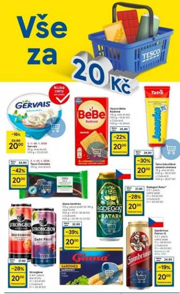 Tesco nabízí akce, které nikde jinde nenajdete.