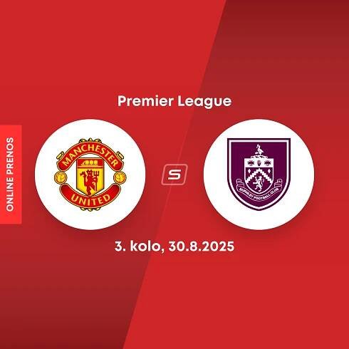 Premier League: Dúbravka nevychytal výhru Burnley, United rozhodol v závere