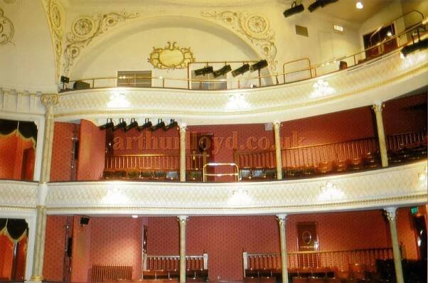 The auditorium of the Theatre Royal, Bath in 1991 - Courtesy Ted Bottle 