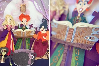 23 Of My Favorite Witches That I Created Using Paper Art