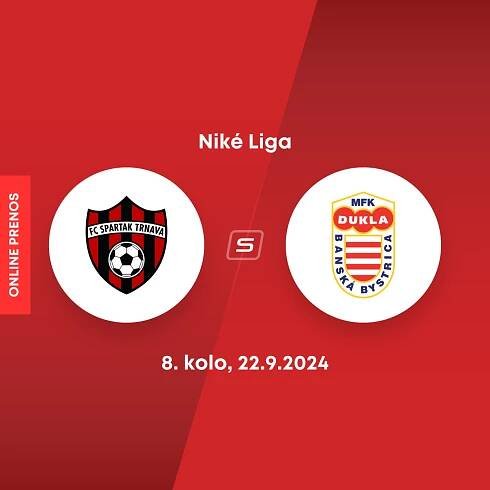 Niké liga: Trnava gólom Ďuriša zdolala Banskú Bystricu