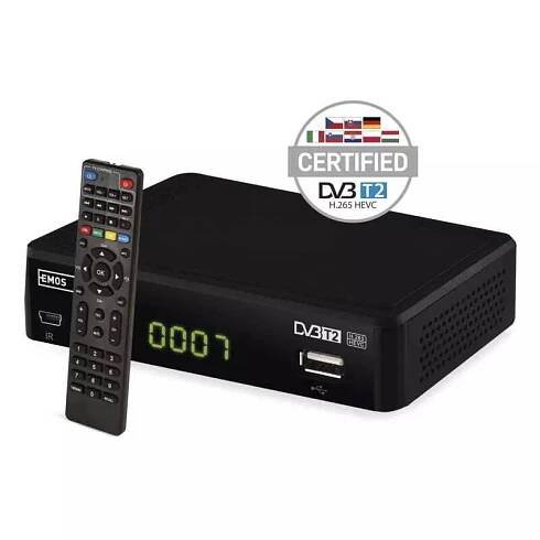 DVB-T2 EMOS J6015 EM190-L - EBshop.cz