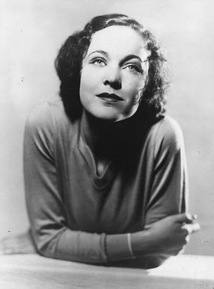 Irish Film Star Maureen O'Sullivan, Circa 1932