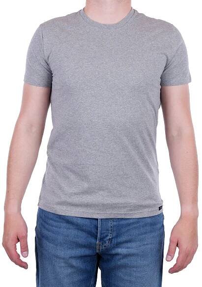 Pánské tričko LEE L680CMLD TWIN PACK CREW GREY MELE/NAVY velikost XXXXL