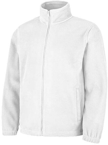 Fleecová mikina BLATANA Unisex bílá - Image 3