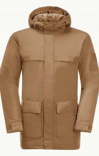 PÁNSKÝ NEPROMOKAVÝ ZIMNÍ KABÁT S KAPUCÍ JACK WOLFSKIN L Značka Jack Wolfskin