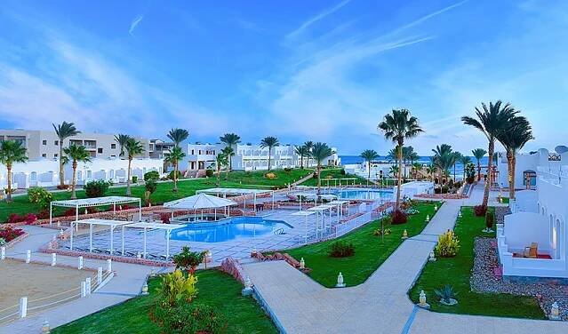 Hotel Jaz Neo Reef Marsa (ex. Solymar Reef Marsa): fotografie vybavení exteriérů a interiérů ubytování.