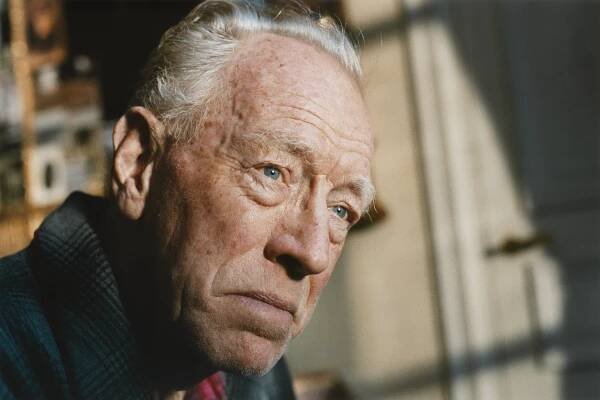 Swedish actor Max von Sydow