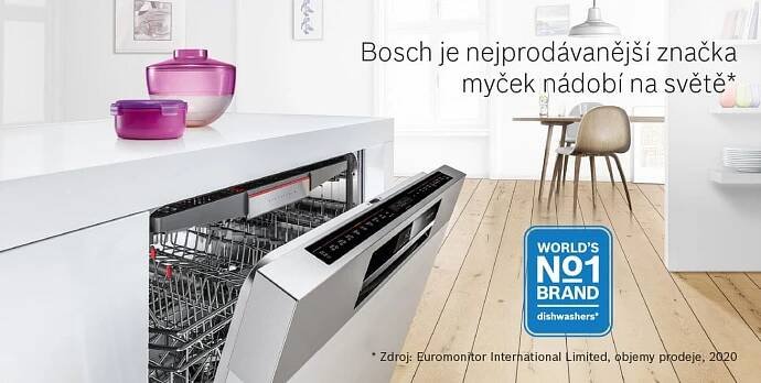 Vestavná myčka nádobí Bosch SMV4ECX26E Funkce automatické otevírání dveří opožděný start poloviční náplň