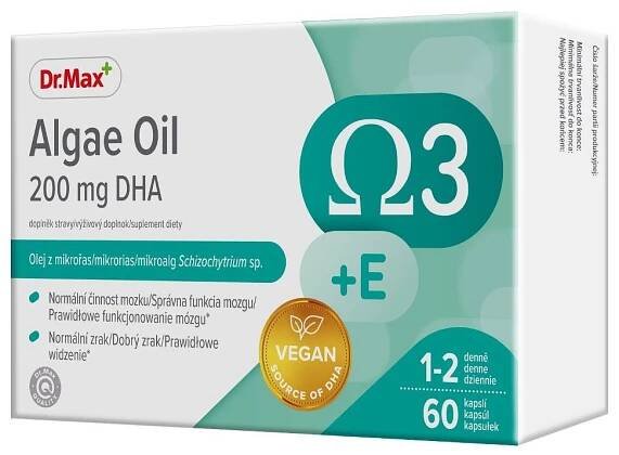 Dr.Max Algae Oil 60 kapslí - srovnání cen | Leano.cz