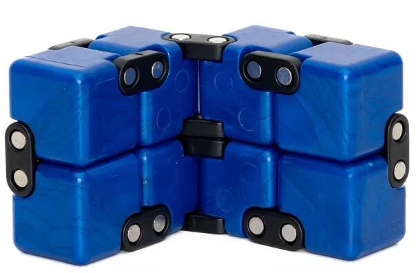 Infinity Cube QiYi Modrá - možnosti otáčení