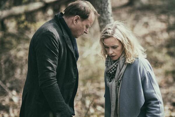 Návrat na Montauk - Z filmu - Stellan Skarsgård, Nina Hoss