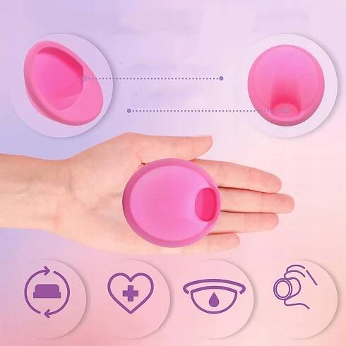 Menstruační hrníček/disk pro opakované použití, sada 2ks Feel Confident