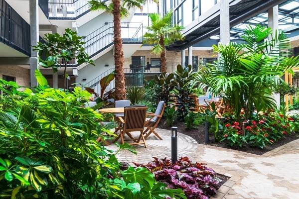 Zelená atria Jungle House | JUNGLE INTERIORS, s.r.o.