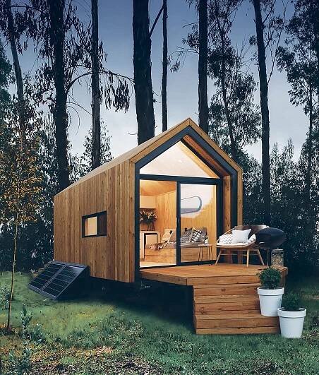 Nook Tiny House | Tiny house exterior, Tiny house cabin, Tiny house design