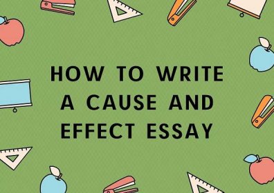 how to write cause and effect essay