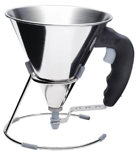 De Buyer Mini automatický pístový trychtýř 0,8L