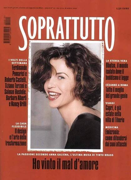 Anna Galiena Biografia e filmografia | Saverio Ferragina Press Agent