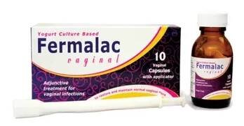 Fermalac vaginal 10 cps.