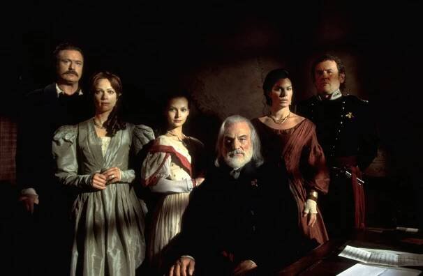 Patrick Bergin, Lauren Holly, Julie Cox, Patrick Stewart, Marcia Gay Harden, Colm Meaney - Král Lear z Texasu - Promo