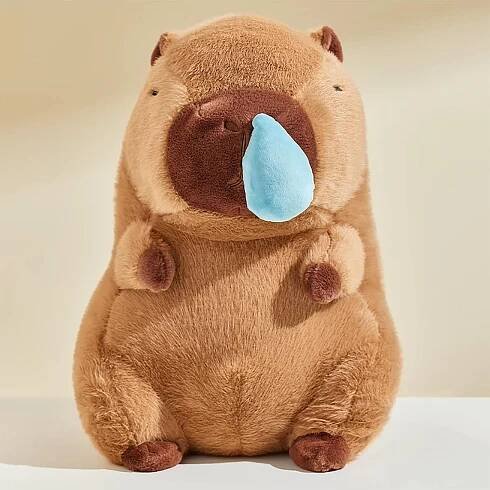PLYŠÁK KAPYBARA PLYŠÁK RŮŽOVÝ CAPIBARA PLYŠ MĚKKÁ HRAČKA DÁREK 25 CM Věk dítěte 3+ roky