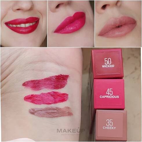 Maybelline SuperStay Vinyl Ink Liquid Lipstick - Tekutá rtěnka | Makeup.cz