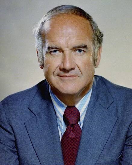 US Senator and Presidential Candidate George McGovern