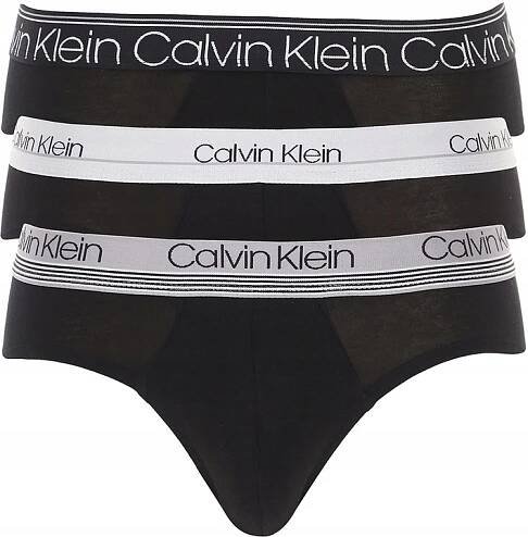 CALVIN KLEIN SLIPY LIMITED EDITION CLASSIC FIT 3 BALENÍ, ČERNÁ, L
