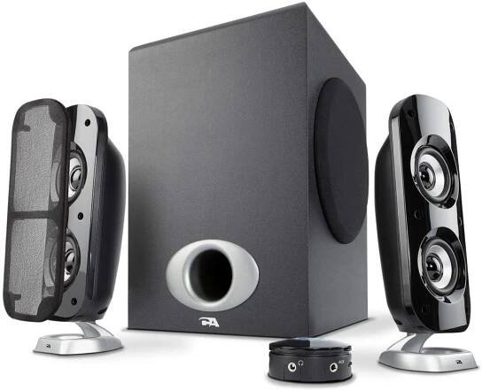 Cyber Acoustics High Power 2.1 Subwoofer Speaker System for apple iMac