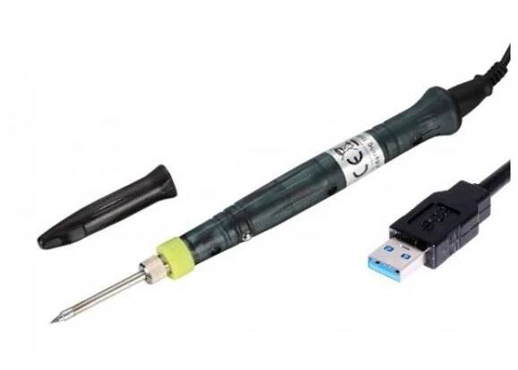Přenosná hrotová pájka ZD-20U USB