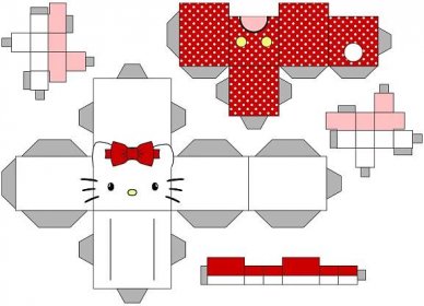Hello Kitty Origami Paper