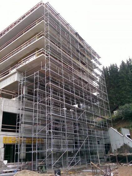 Dolní Morava - hotel (etapa 1) | K2 Lešení, s.r.o.